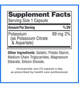 Twinlab Potassium Supplement Caps - 99 mg - (90 Caps)