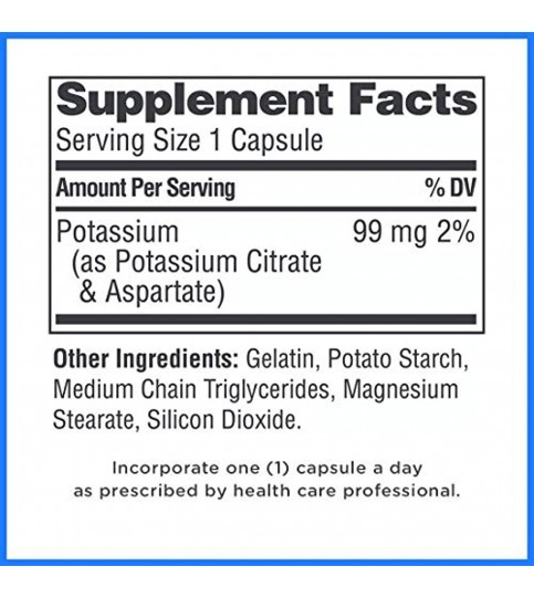 Twinlab Potassium Supplement Caps - 99 mg - (90 Caps)