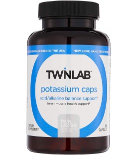 Twinlab Potassium Supplement Caps - 99 mg - (180 Caps)