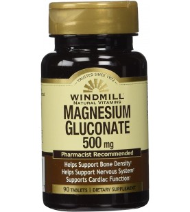 Magnesium Gluconate 500 Mg 90 Tb - From Windmill