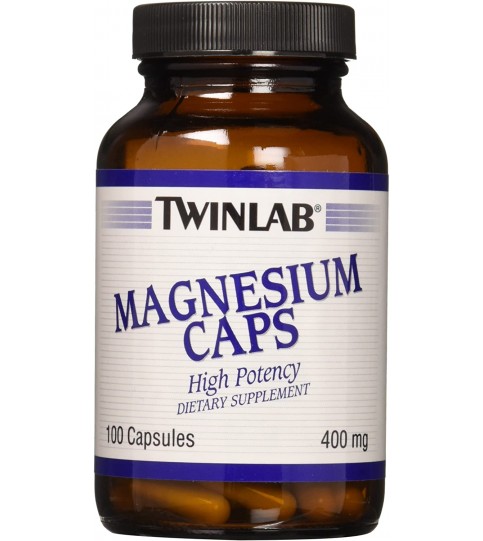 TwinLab - Magnesium Caps, 400 mg, 100 Capsules