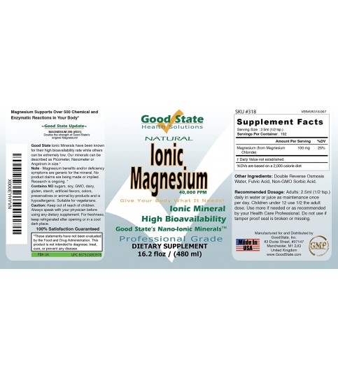 Good State - Ionic Magnesium 16 oz