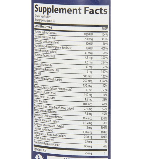 Trace Minerals Research Complete Foods, 240 Tablets