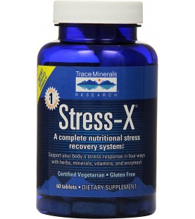 Trace Minerals Stress-X Tablets, 60-Count