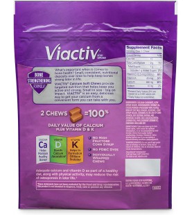 Viactiv Calcium Plus D Vitamin Chews, 180 Count