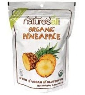 Nature's All Foods Freeze Dried Raw Pineapple (12x1.5 Oz)