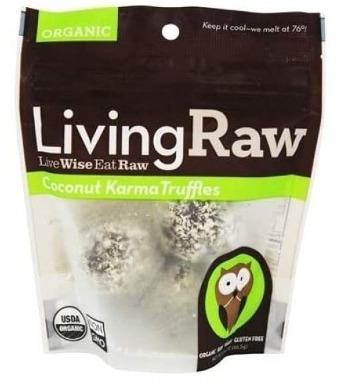 Living Raw Organic Truffles Coconut Karma (12x1.64 Z   ) 