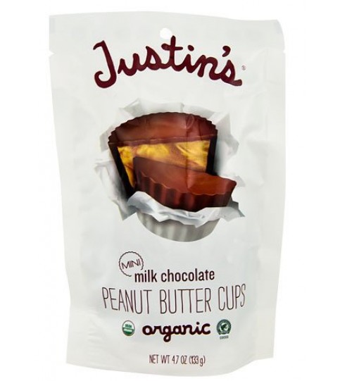 Justin's Organic Milk Chocolate Peanut Butter Cups (6x4.7 OZ)