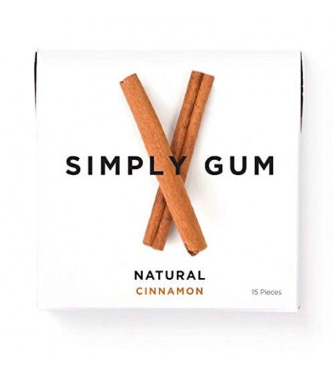 Simply Gum All Natural Gum Cinnamon (12X15 Ct)