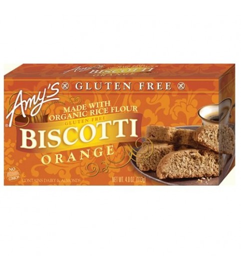 Amy's Biscotti, Orange, GF (6x4 OZ)