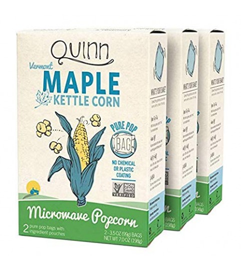 Quinn Mcro PCorn Mpl/SeaSalt (6x7OZ )