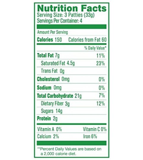 Heavenly Organics Mint Chocolate Honey Patties (6x4.66 OZ)