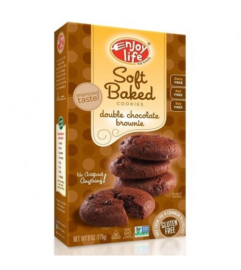 Enjoy Life Double Choc Brownie Cookie Gluten Free (6x6 Oz)