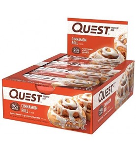 Quest Cinnamon Roll Bar (12X2.12 OZ)