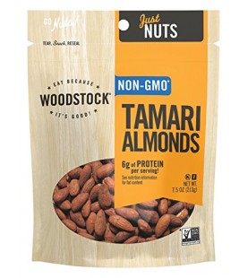 Woodstock Tamari Almonds (8x7.5OZ )