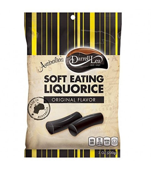 Darrell Lea Licorice Lback Original (8x7OZ )