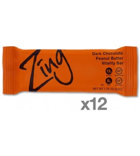 Zing Bars Chocolate Peanut Butter (12x1.7Oz)