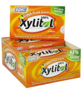 Epic Dental Xylitol Gum F Fruit (12x12 CT)