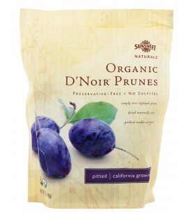 Sunsweet Naturals Prune Organic Dried Fruit (12x7Oz)