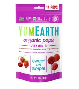 Yummy Earth Vitamin C Lollipop (6x3 Oz)