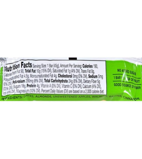 Larabar Apple Pie Nutritional Bar (16x1.6 Oz)