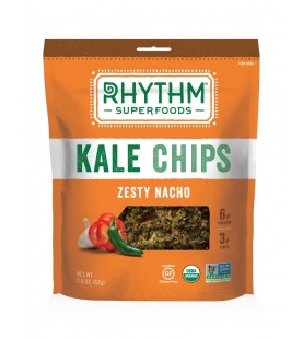 Rhythm Superfoods Zesty Nacho Kale Chips (12x2Oz)