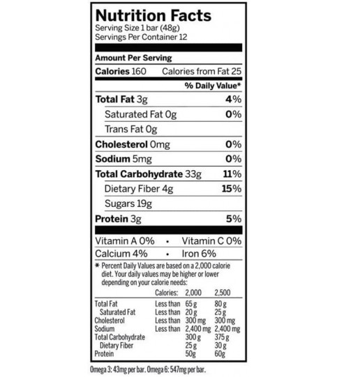 Probar Fuel Blueberry Bar (12x1.7 Oz)