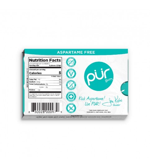 Pur Gum Pur Gum Wintergreen 9 Pc (12X12.6 Gram)