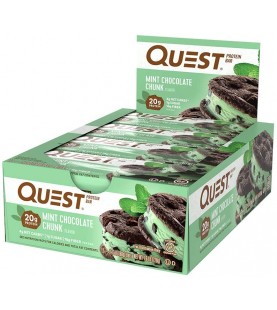 Quest Mint Chocolate Chunk Protein Bar (12X2.12 OZ)