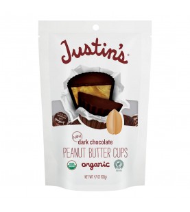 Justin's Organic Dark Chocolate Peanut Butter Cups (6x4.7 OZ)