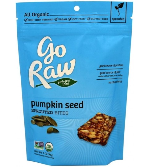 Go Raw Sprouted Pumpkin Seed Bites (12x3 OZ)