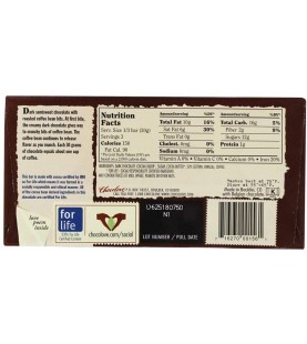 Chocolove Lov Coffee Dark Chocolate Bar (12x3.2OZ )