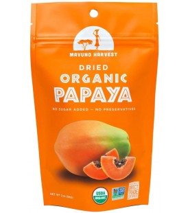 Mavuno Harvest Organic Papaya (6x2 OZ)