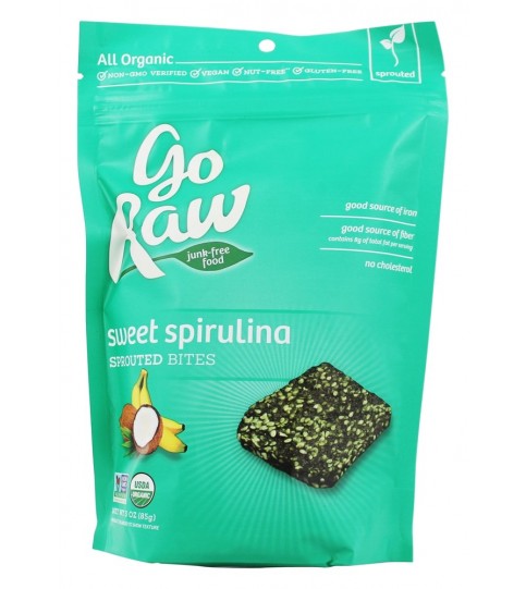 Go Raw Organic Spirulina Bites (12x3 OZ)