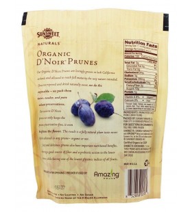 Sunsweet Naturals Prune Organic Dried Fruit (12x7Oz)