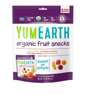 Yummy Earth Fruit Snacks (12x5Pack )