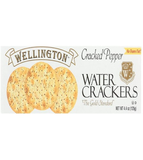 Wellington Crackers Cracked Pepper (12x4.4OZ )