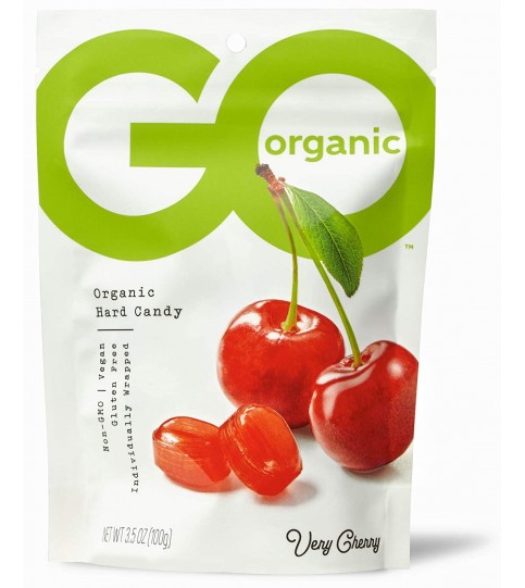 Go Naturally Cherry Hard Candy (6x3.5OZ )