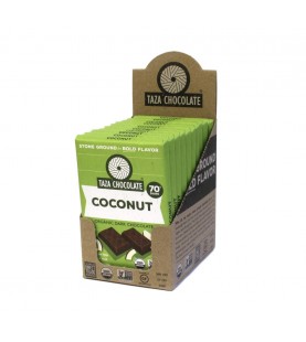 Taza Chocolate Coconut Besos (10x2.5 OZ)