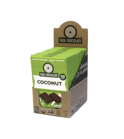 Taza Chocolate Coconut Besos (10x2.5 OZ)