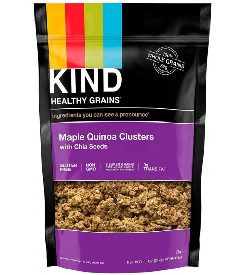 Kind Mpl/Quin/Chia Clstr (6x11OZ )