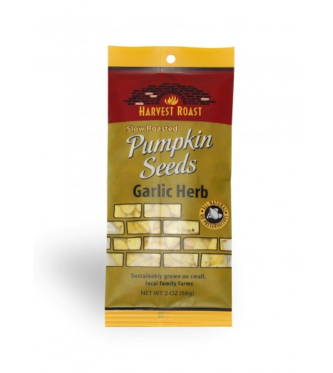 Harvest Roast Pumpkin Seeds Garlic Herb (12x2 OZ)