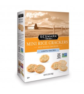 Sesmark Foods Lightly Salted Mini Rice Crackers (6x5.25 Oz)