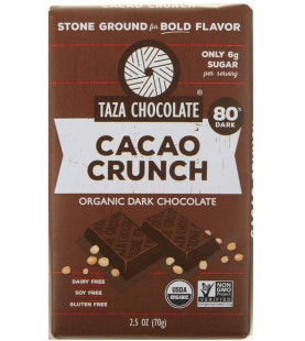 Taza Chocolate Cacao Nib Crunch (10x2.5 OZ)