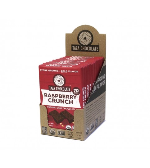 Taza Chocolate Raspberry Nib Crunch (10x2.5 OZ)