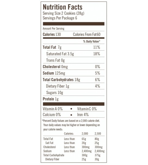 Cybele's Chocolate Chip Cookies (6x6OZ )