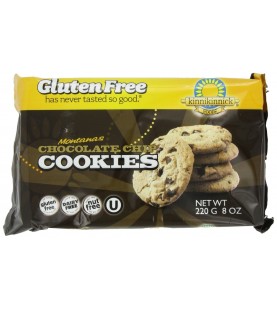 Kinnikinnick Chocolate Chip Cookies Gluten Free (6x8 Oz)