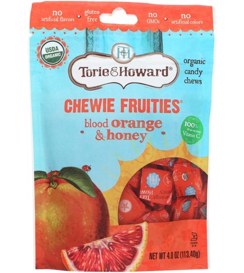 Torie and Howard Chewie Fruities Blood Orange (6x4 OZ)