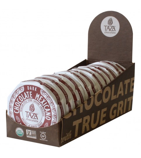 Taza Chocolate Salted Almond (12x2.7 OZ)