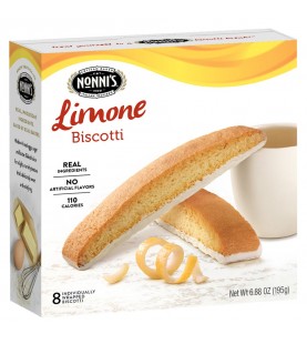 Nonni's Biscotti Limone (12x8 CT)